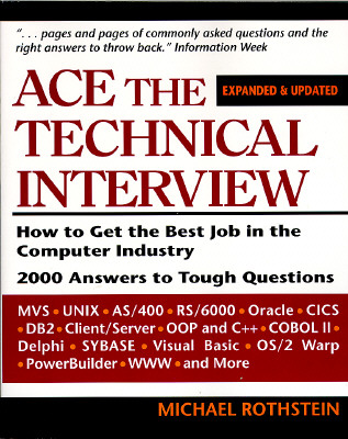 Image for ACE THE TECHNICAL INTERVIEW