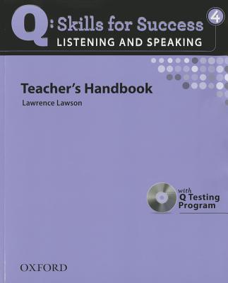 Image for Q: Skills for Success - Listening & Speaking 4: Teacher Book