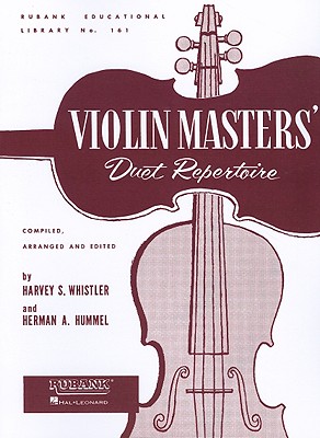 Image for VIOLIN DUET COLLECTIONS - VIOLIN MASTERS' DUET REPERTOIRE (Rubank Educational Library)