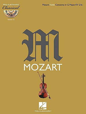 Image for Mozart: Violin Concerto In G Major KV 216 Classical Play-Along BK/CD Vol. 15