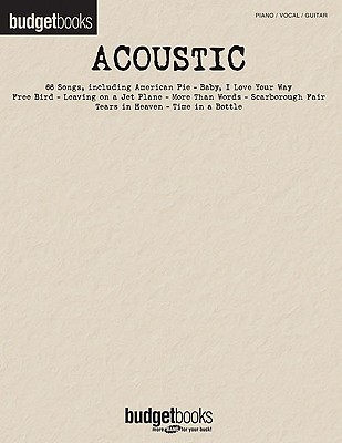 Image for Acoustic: Budget Books