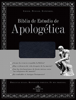 Image for Biblia de Estudio de Apologetica, piel fabricada, con indice (Negro) (Spanish Edition)
