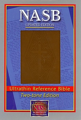 Image for NASB Ultrathin Reference Bible, Brown/Dimond stamped cover