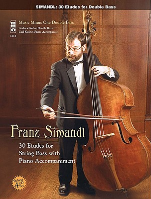 Image for Simandl - 30 Etudes for Double Bass: Music Minus One Double Bass Book & Online Audio