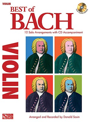 Image for Best of Bach: 12 Solo Arrangements with CD Accompaniment