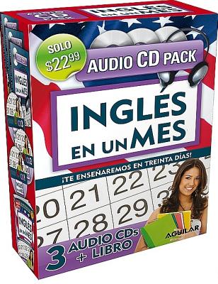 Image for Ingles en un mes (Libro + 3 CDs) / English in a Month (Book + 3 CDs) (Ingles en 100 Dias) (Spanish Edition)