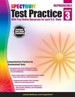 Image for Test Practice, Grade 3 (Spectrum Test Practice)