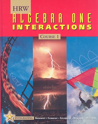 HRW Algebra One Interactions Course 1 (Holt copyright 2001)