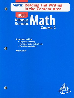 Holt Mathematics: Math Reading and Writing Course 2