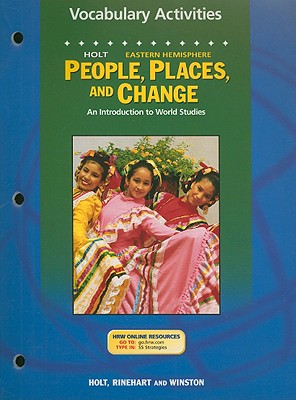Image for Holt People, Places, and Change Eastern Hemisphere Vocabulary Activities: An Introduction to World Studies