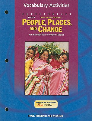 Holt People, Places, amd Change Vocabulary Activities