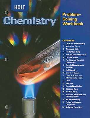 Image for Holt Chemistry: Problem-Solving Workbook Holt Chemistry: Problem-Solving Workbook