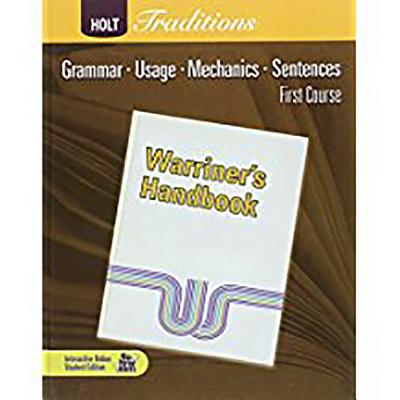 Warriner's Handbook, First Course