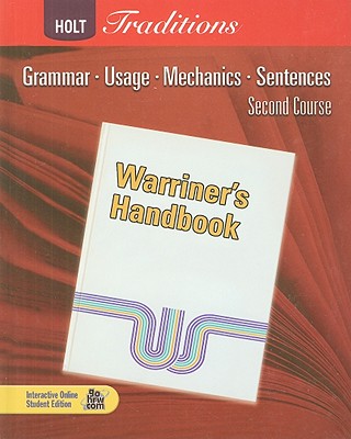 Image for Warriner's Handbook: Second Course: Grammar, Usage, Mechanics, Sentences Warriner's Handbook: Second Course: Grammar, Usage, Mechanics, Sentences