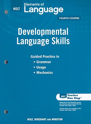 Elements of Language: Developmental Language Skills