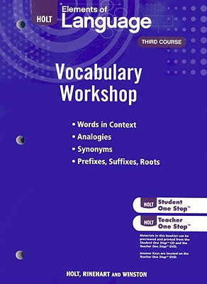 Holt Traditions Vocabulary Workshop
