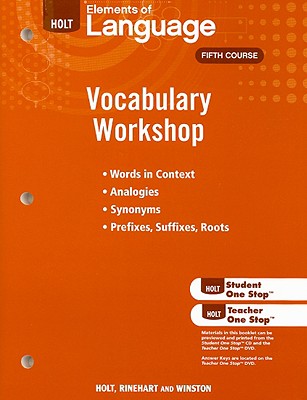 Holt Traditions Vocabulary Workshop