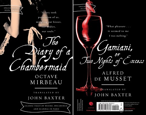 DIARY OF A CHAMBERMAID,THE / GAMIANI OR TWO NIGHTS OF EXCESS TRANSLATED BY JOHN BAXTER