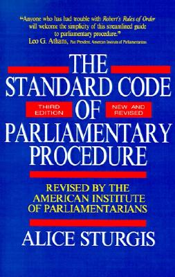 Standard Code of Parliamentary Procedure