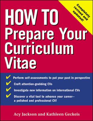How to Prepare Your Curriculum Vitae (How Toseries)
