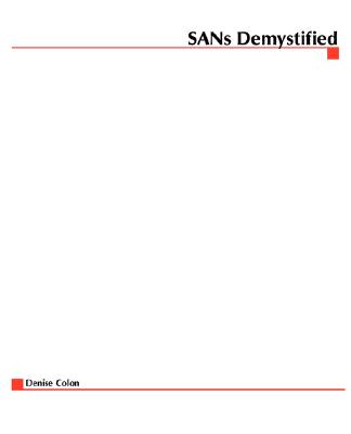 SANs DEMYSTIFIED