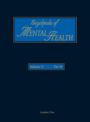 Encyclopedia of Mental Health, Volume 2