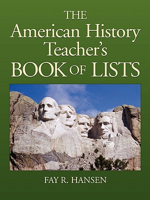 Image for American History Teacher's Book of Lists American History Teacher's Book of Lists