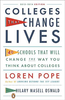 Colleges That Change Lives (2013-2014 Edition)