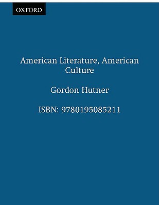 American Literature, American Culture