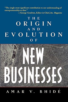 Image for The Origin and Evolution of New Businesses