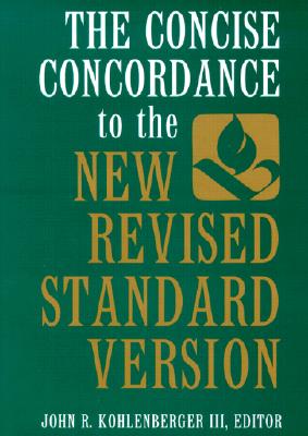 Image for The Concise Concordance to the New Revised Standard Version