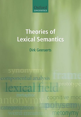 THEORIES OF LEXICAL SEMANTICS PAPER