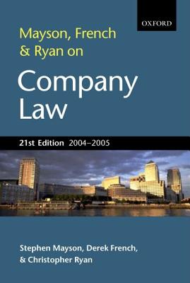 Image for Mayson, French and Ryan on Company Law Mayson, French and Ryan on Company Law