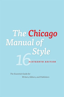 Image for The Chicago Manual of Style, 16th Edition