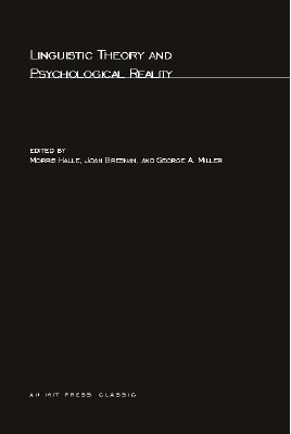 Linguistic Theory and Psychological Reality (MIT Press)