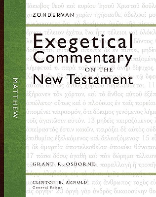 Image for Matthew (1) (Zondervan Exegetical Commentary on the New Testament) Matthew (1) (Zondervan Exegetical Commentary on the New Testament)