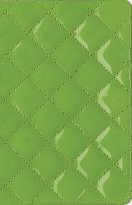 NIV, Quilted Collection Bible, Compact, Imitation Leather, Green