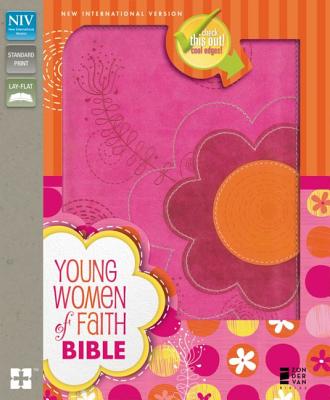 NIV, Young Women of Faith Bible, Leathersoft, Pink/Multicolor