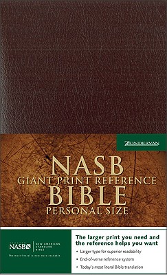 NASB Giant Print Reference Bible, Personal Size