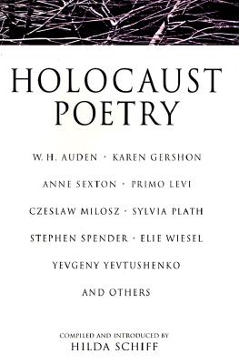 Holocaust Poetry