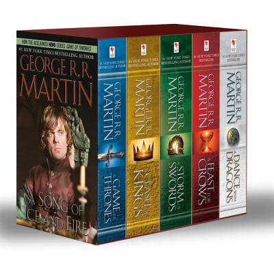 A Game of Thrones 5-Book Set (Song of Ice and Fire series: A Game of Thrones / A Clash of Kings / A Storm of Swords / A Feast for Crows / A Dance with Dragons)