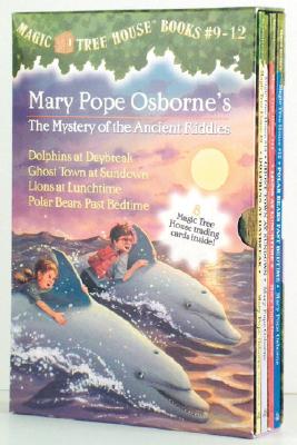 Magic Tree House Boxed Set, Books 9-12: Dolphins at Daybreak, Ghost Town at Sundown, Lions at Lunchtime, and Polar Bears Past Bedtime
