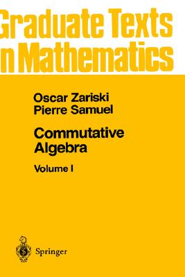 Commutative Algebra-Vol 1