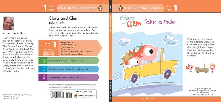 Clara and Clem Take a Ride (HC) (Penguin Young Readers, Level 1)