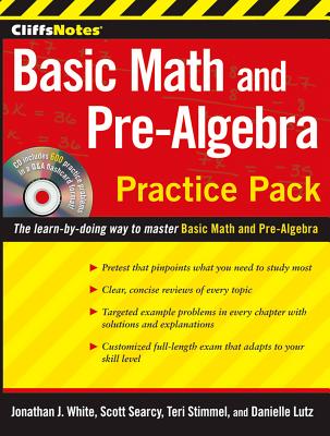 Image for CliffsNotes Basic Math and Pre-Algebra Practice Pack with CD CliffsNotes Basic Math and Pre-Algebra Practice Pack with CD