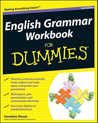 English Grammar Workbook For Dummies Image for English Grammar Workbook For Dummies