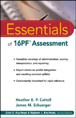 Image for Essentials of 16PF Assessment Essentials of 16PF Assessment