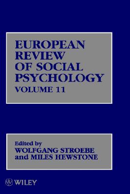 European Review of Social Psychology (Vol. 11)