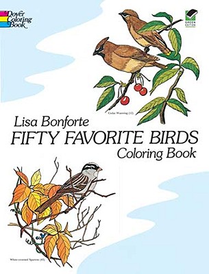 Fifty Favorite Birds Coloring Book (Dover Animal Coloring Books)