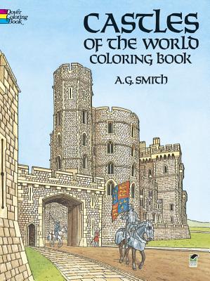 Castles of the World Coloring Book (Dover World History Coloring Books)